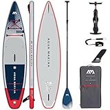 Komplettes SUP-Set für Ruderbegeisterte: stabiles SUP-Board, Carbonfaser-Paddel, SUP-Pumpe, hochwertige Tasche, Mittelflosse, Sicherheitsleine.