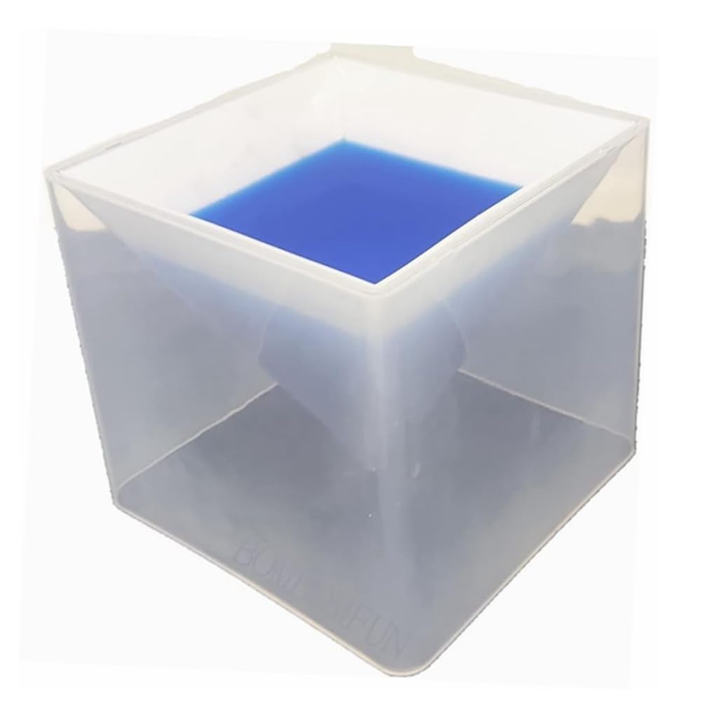 Super Pyramide Silikonform – 15 Cm Große Gießform Für Epoxidharz, Mit Kunststoffrahmen, Für DIY Schmuck & Dekoration