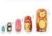 Matryoshka rusa para niños 5 piezas animales matryoshka muñecas de madera rusas muñecas de anidación rusas Imagen de Matryoshka rusa para niños 5 piezas animales matryoshka muñecas de madera rusas muñecas de anidación rusas