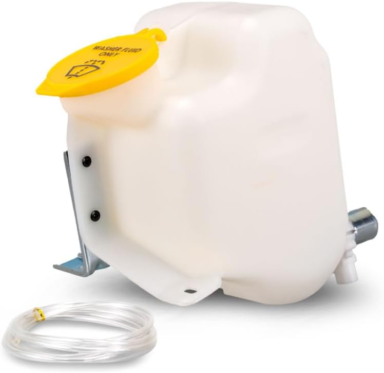 For Jeep Wrangler TJ Windshield Washer Reservoir 1997 98 99 00 01 2002 | Dual Pump Type | w/Cap | CH1288144 | 4874393