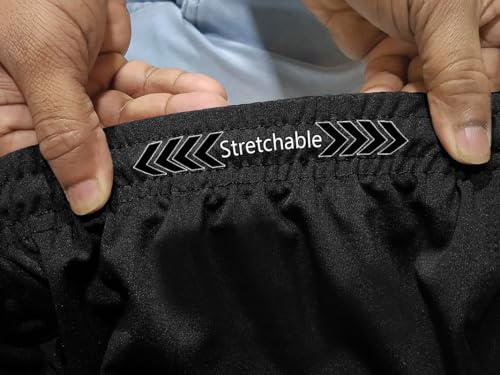 Image of Pinkmint Lycra Soild Track Pant for Men & Elastic Jogger Gym Wear, Yoga Wear, Sports, Regular Wear (Pack of 1)