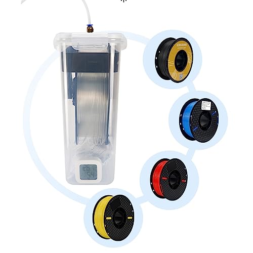 Caja deshidratadora para filamentos 3D PLA TPU ABS - Fernando Cortés