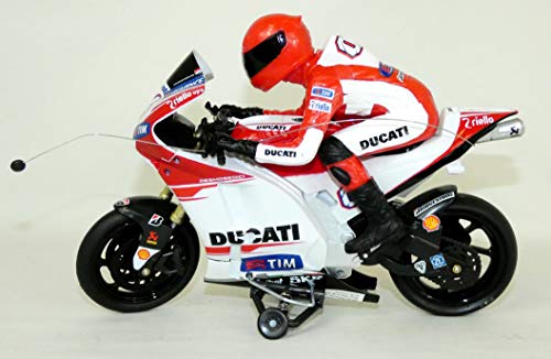 NewRay 88815 - Ferngesteuertes Modellmotorrad Ducati Desmosedici - C.Stoner Nr.4 1:9