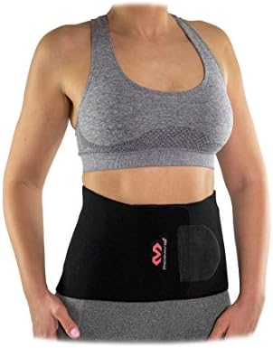 McDavid Waist Trimmer Belt, Waist Trainer for Women, Promotes Sweat & Weight Loss in Mid-Section, Sold as Single Unit, Black