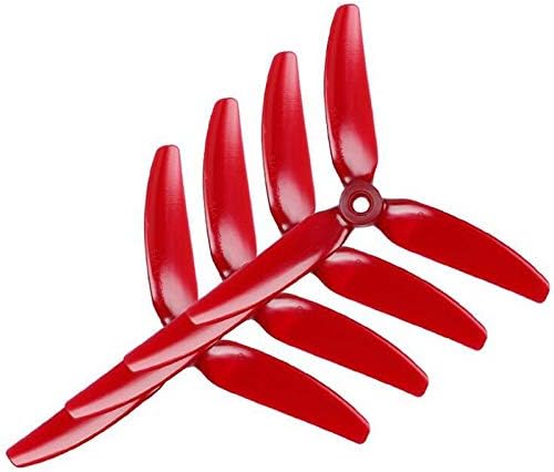 Hockus Accessories - Hélice de 5 x 4,3 x 3 pulgadas de alta eficiencia, hélices de 3 cuchillas, hélices de 0.197 x 0.169in, hélices CW CCW, palas de