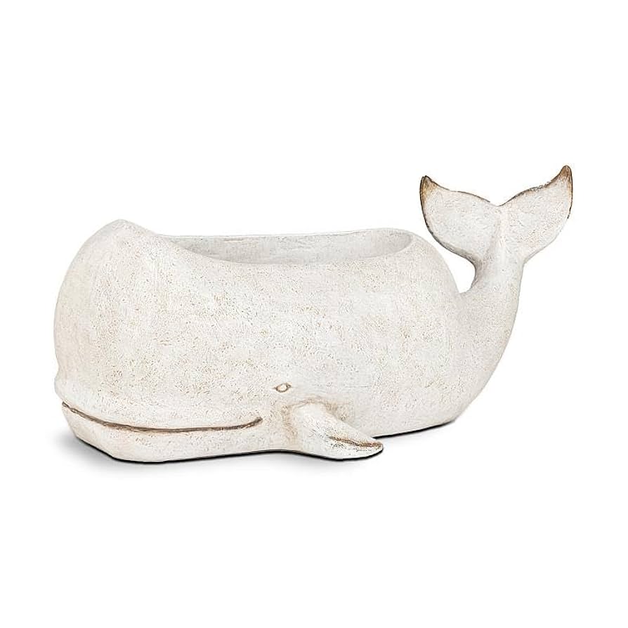 Amazon.com: Abbott Collection Large Grey Whale Planter (15