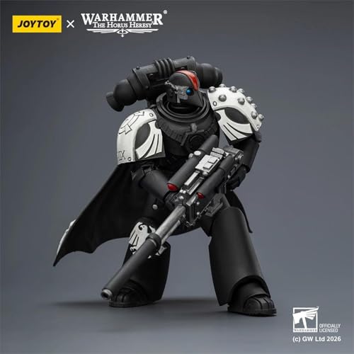 Warhammer: The Horus Heresy - Raven Guard Mor Deythan Shade with Nemesis Bolt Rifle 1:18 Scale Action Figure by JOYTOY - Used condition - Image 5