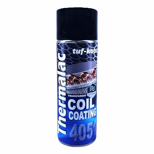 Image of tuf-kote THERMALAC 4051 Clear AC Coil Protector Spray 500ml | Transparent Anti-Corrosion Coating for Copper Tubing & Condenser Coils | Heat Resistant up to 205C