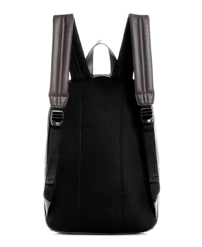 GUESS Mens Warner Backpack, Ground Coffee Brown - Image 4