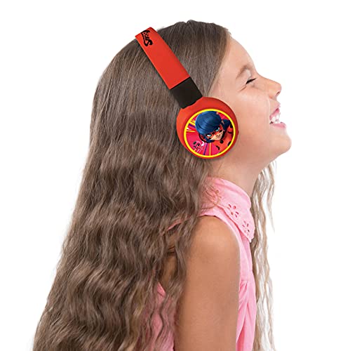 Image of LEXiBOOK, Miraculous Bluetooth Headphones, HPBT010MI