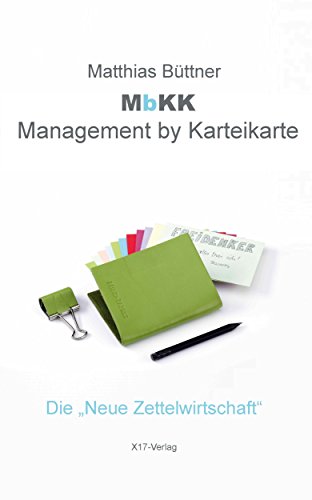 Cover of MbKK - Management by Karteikarte - Die "Neue Zettelwirtschaft" (Train-Your-Personality 802) (German Edition)