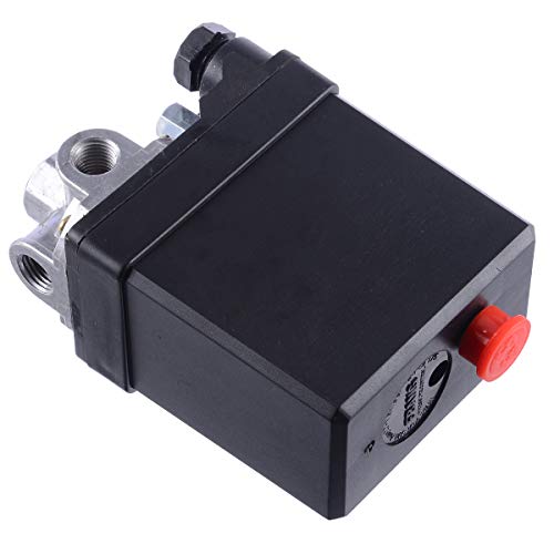 Commutateur compresseur 380V triphasé avec pressostat vanne de commande