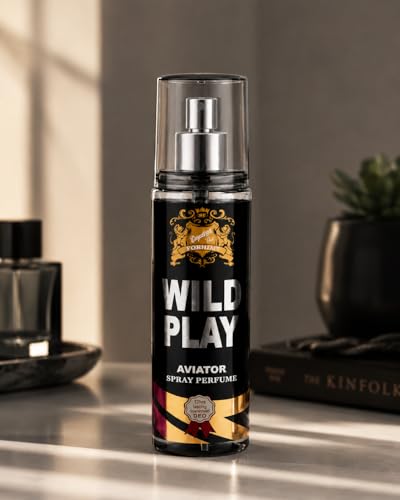 Image of Wildplay Avaitor Fragrance 125ML Perfume for Men - Long Lasting Multi-Fragrance Spray, Floral Fruity Sweet Notes, Premium Perfume for Daily Wear & Special Occasions