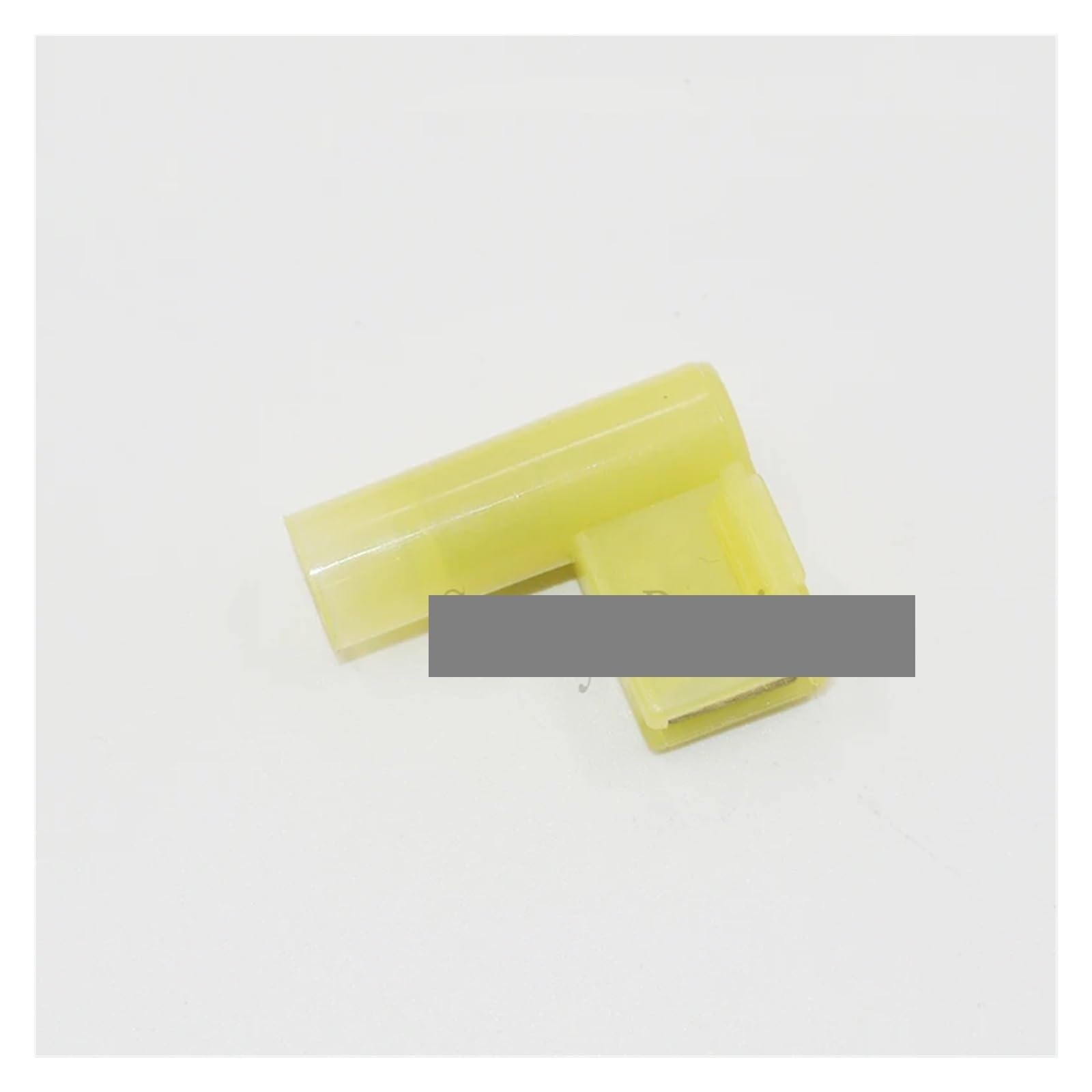 Lot de 500 cosses Femelles isolées à Angle Droit FLDNY5.5-250, Drapeau Jaune 6.3