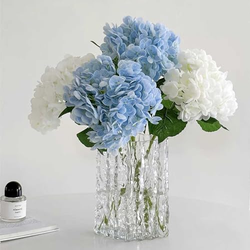 アジサイ 造花 2本セット 白 紫陽花 枯れない花 フェイクフラワー 人工観葉植物 和風 シンプル 家の装飾 清楚感 夏色 ギフト用 フラワーアレンジメント 写真撮影 梅雨 雨の日 開店祝い新築祝い 母の日 誕生日 結婚式 お見舞い お礼 茶室 和室 玄関 会場 店舗 インテリア 装飾 [5]