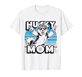Husky Mom Chien Husky Sibérien pour Femme T-Shirt