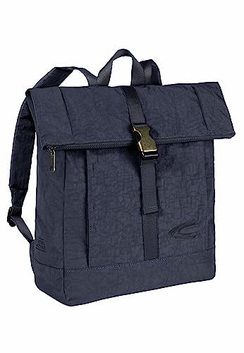 camel active Journey Mochila para Hombre, 000359, Azul Oscuro, 33 x 13 x 38