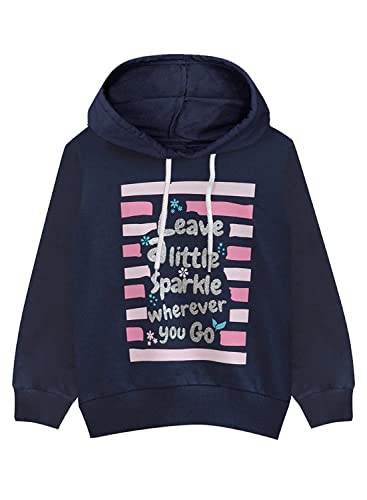 Image of A.T.U.N. (ALL THINGS UBER NICE) Girls Cotton Full Length Hooded Neck Sweatshirt