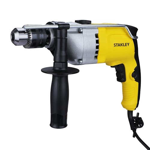 STANLEY STDH8013 800W 13mm Reversible Percussion Drill (Yellow and Black)