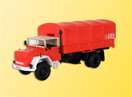 Preisvergleich Produktbild Viessmann 18262 - H0 Feuerwehr Magirus A6500 mit Faltdach