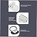 High-Power Illuminated Jewelry Magnifying Glass with Double Lens Lamp - Aluminum Inspection Tool for Accurate Identification and Analysis - Perfect for Jewelers and Gemologists