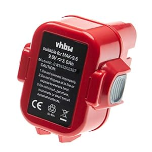 vhbw Accu compatibel met Makita 6226DWBE, 6226DWE, 6260D, 6260DWE, 6260DWPE, 6261D, 6261DWPE, 6503DWA elektrisch…