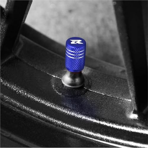 Tapas de válvula neumático de motocicleta Suzuki GSXR 600 750 1000 cubiertas impermeables rueda 5