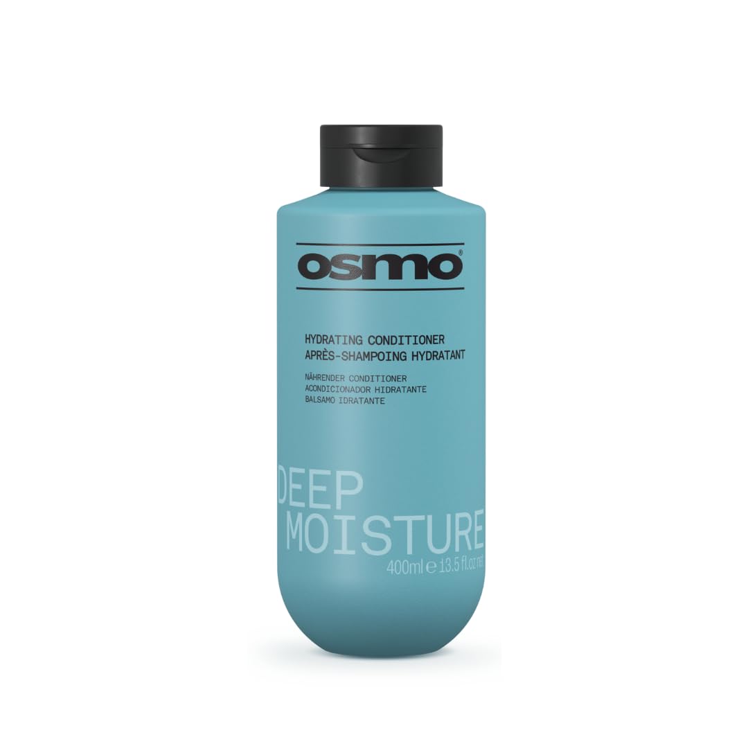 OSMO Deep Moisture Conditioner | Keratin Complex & Pataua Oil | Deep Hydration | Dry, Damaged & Coloured Hair | 400ml