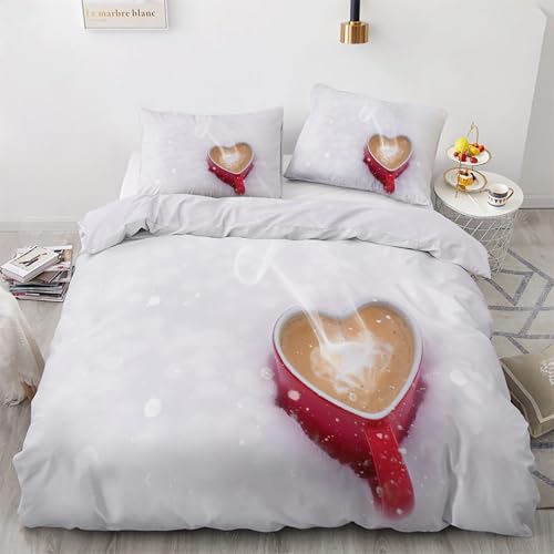 Housse de couette 220x240 fermeture éclair pour changer votre lit sans effort