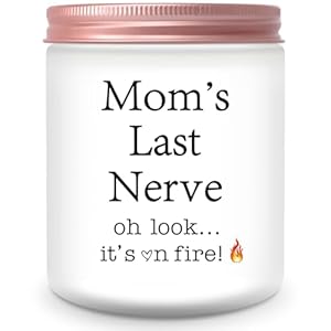 Gifts for Mom from Daughter Son Funny Mothers Day Candles for Mommy Suitable for Moms Dad Birthday Gift Mothers Fathers Day Thanksgiving Christmas Lavender Candles Gifts