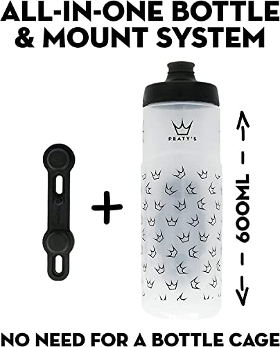Peaty's x Fidlock Lockin Magnetic 600ml Regular Bike Water Bottle & Mount, Drink Holder & Bottle Set - Image 4