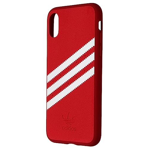 Coque Adidas Gazelle iPhone Xs Rouge housse protection souple