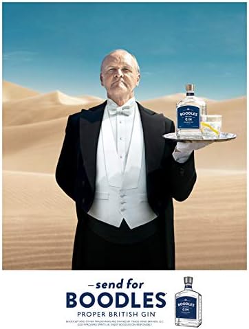 Boodles British London Dry Gin, 70cl