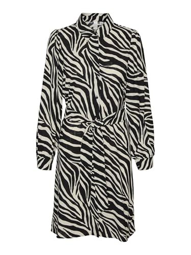 Robe femme VERO MODA Vmteagan col bouttonné en tissu tissé fluide