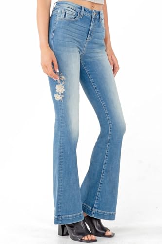 Miss Me - Womens High-Rise Flare Jeans2