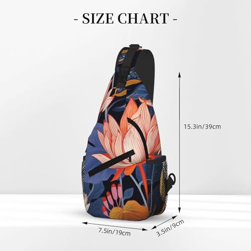 Morrales Crossbody Sling para mujer y hombre miniatura 3