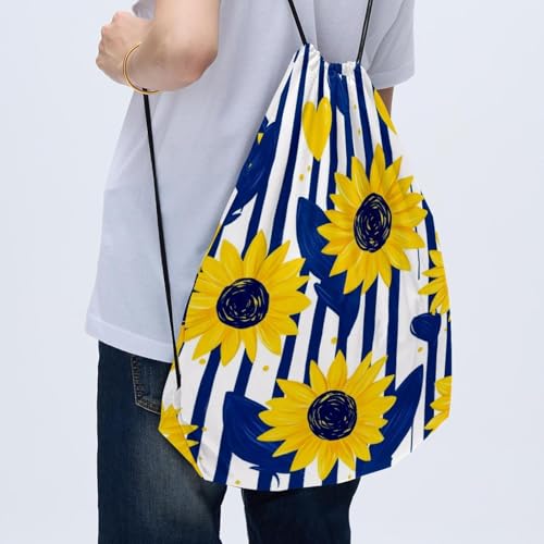 Sac à dos gym à cordon pliable étanche multicolore taille unique