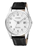 Eco-Drive Antrieb Citizen Herren Analog Solar Uhr mit Leder Armband AS2050-10A