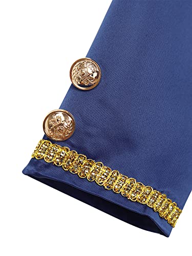 Boys Halloween Prince Uniform Coat Steampunk Corset Victorian Tailcoat Jacket Showman Outshirts4