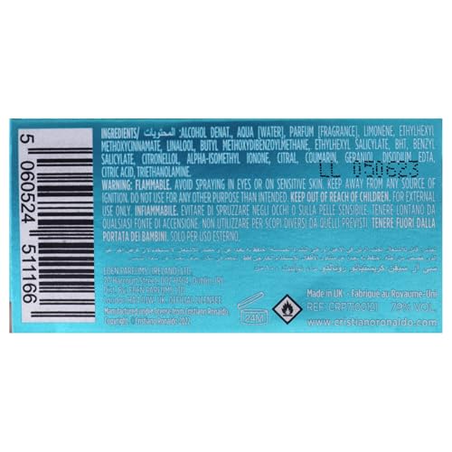 Cristiano Ronaldo CR7 Origins Eau de Toilette per uomo 30 ml - 10