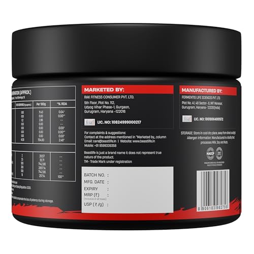 Beastlife Pre-Workout (15 Servings, 105g) — Pre-Workout Supplements - image 8
