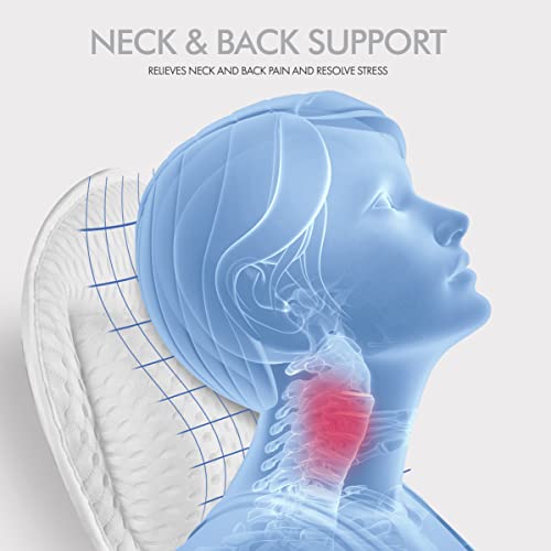 Comfortable Bathtub Pillow For Tub, Bath Pillow For Neck & Back Support With Strong Suction Cups & Hook, Soft Spa Pillow For Luxurious Bathing, Hot Tub Pillow Made With Soft Mesh For Maximum Pleasure #TOP1