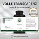 Reishi Extrakt - Hochdosiert: 2100mg mit 40% Polysacchariden (=840mg) - Laborgeprüft in Deutschland - Apothekenqualität - Green Naturals®
