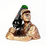 Wild Eye Designs Baseball Wine Bottle Holder Baseball Player Wine Sports Baseball Tabletop Decoration