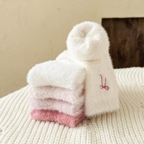 Fuzzy Socks for Women Soft Fluffy Slipper Socks Cozy House Sleeping Sock Cute Warm Winter Clothing3