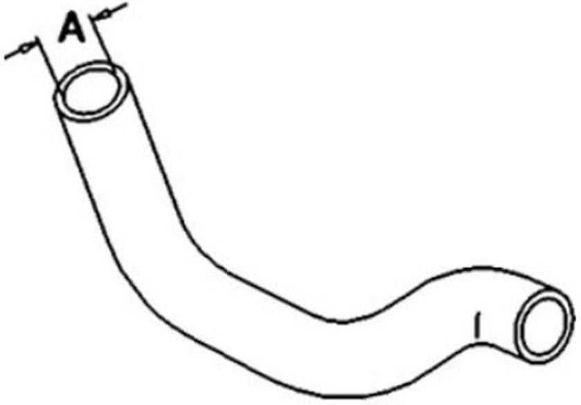 SBA310160350 Lower Radiator Hose Fits Ford/New Holland 1700 1900 (10/1979>up)
