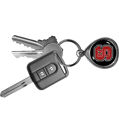 Siskiyou SCK79C Ncaa Siskiyou Sports Fan Shop North Carolina State Wolfpack Chrome Key Chain One Size Team Colors thumb #1