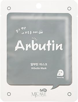Mjcare On Arbutin Mask - Arbutin Extract Face Mask 5-pack
