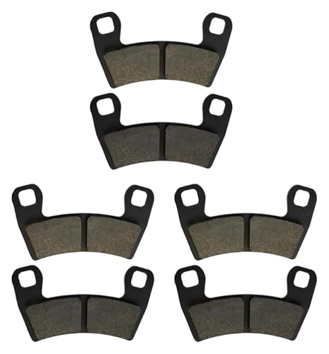 Plaquettes de frein Polaris RZR S 1000 EPS 2016 2017 garnitures avant arrière 3 paires UTV