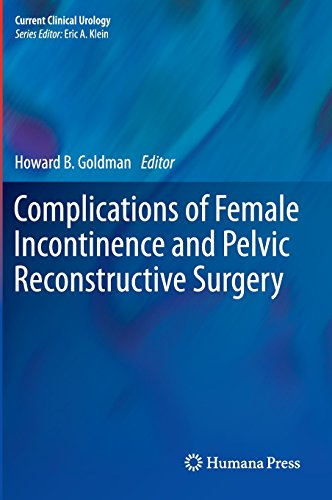 Complications of Female Incontinence and Pelvic Reconstructive Surgery (Current Clinical Urology)